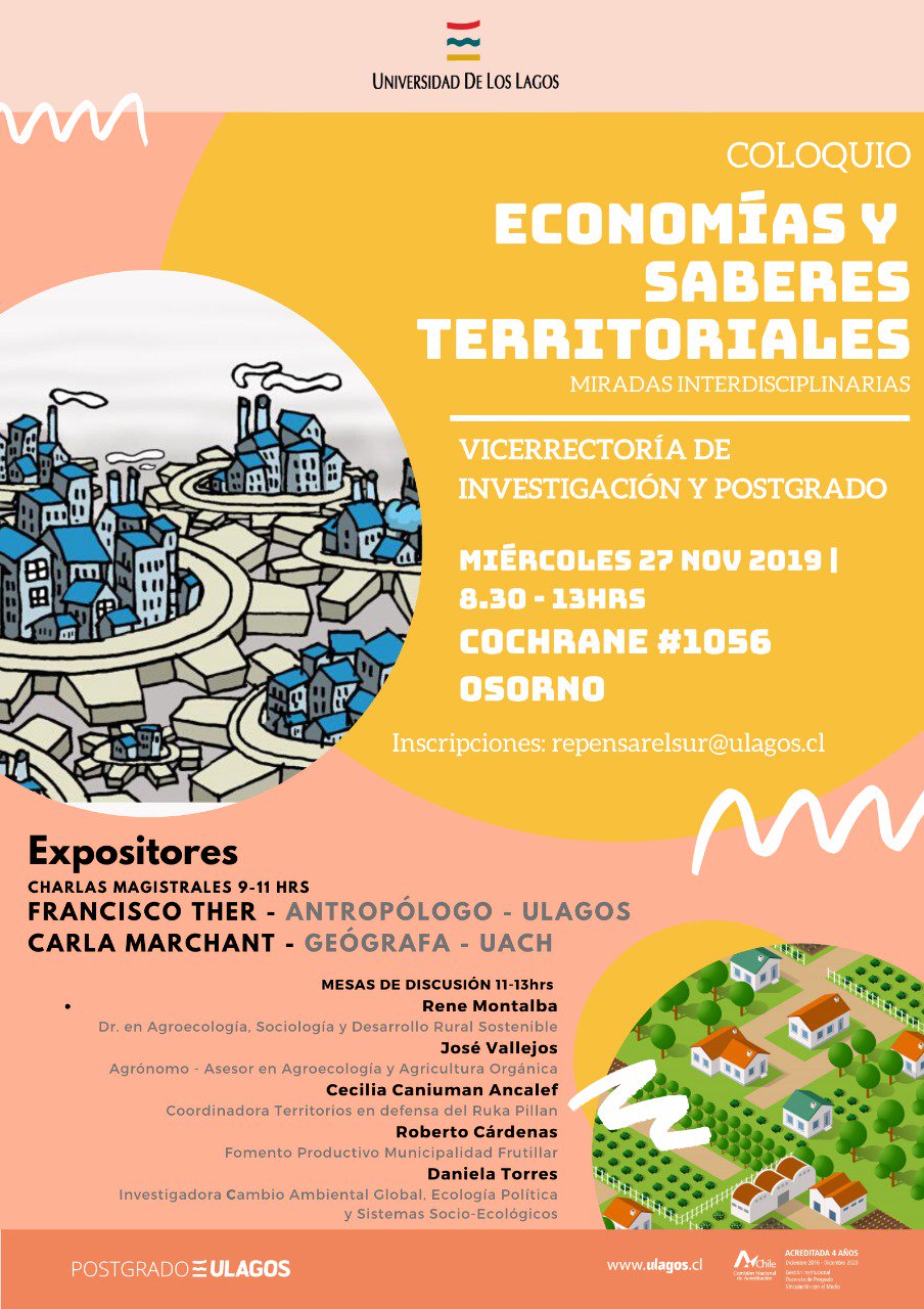 Coloquio "Economías y saberes territoriales"