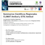 Invitación | Seminarios Científicos Regionales CLIMAT AmSud y STIC AmSud