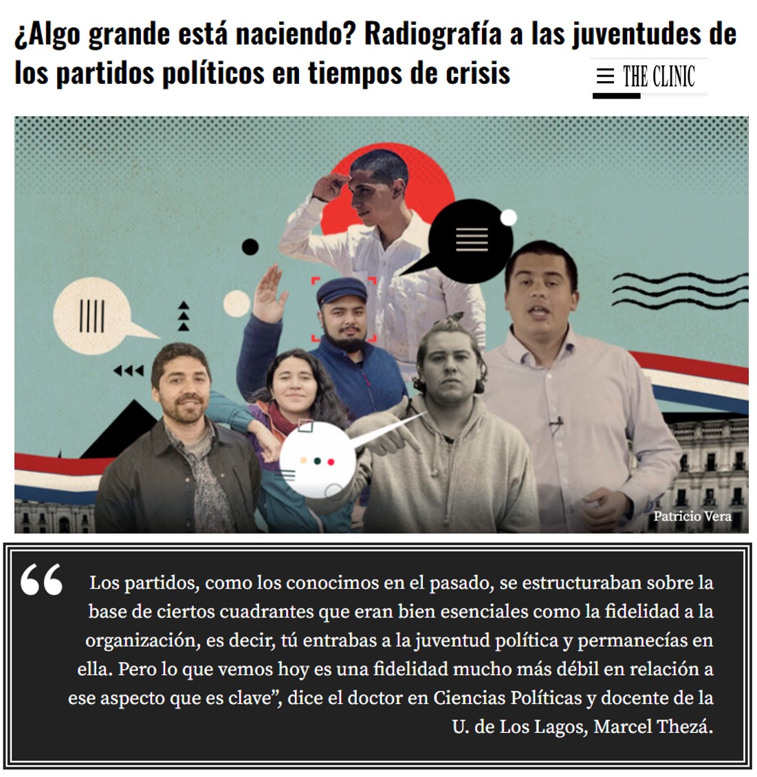 ¿Algo grande está naciendo? Radiografía a las juventudes de los partidos políticos en tiempos de crisis