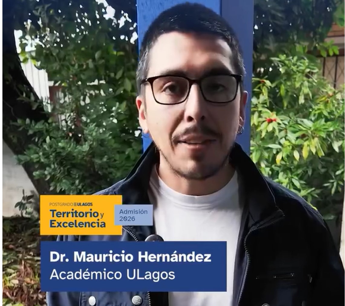👨‍🏫 El Dr. Mauricio Hernández, Jefe del Magíster en Estudios Territoriales e integrante del Claustro Académico del Doctorado, comparte su visión sobre los desafíos y aportes de este programa: