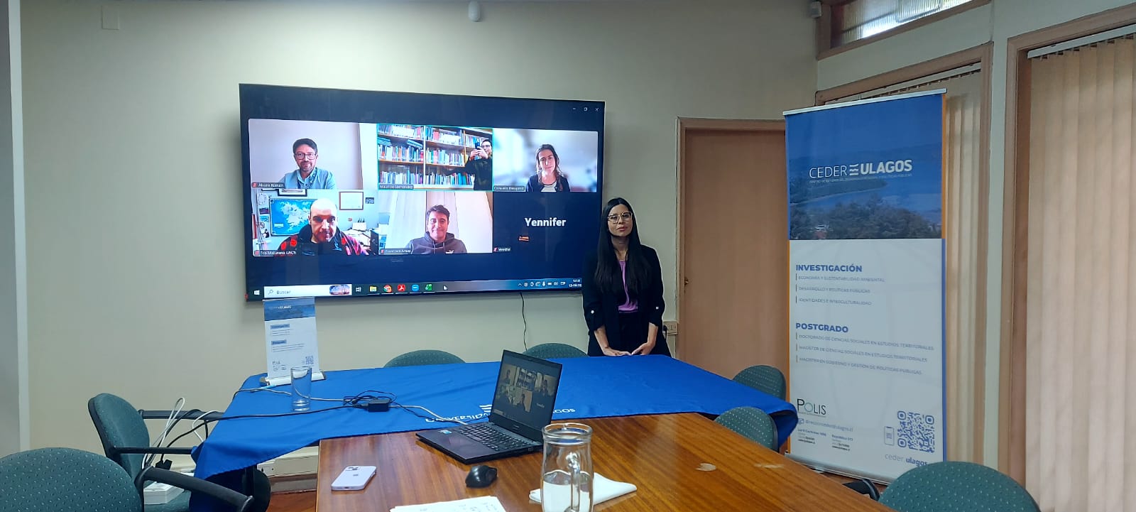 Valentina Pozo aprueba con nota máxima su tesis sobre gobernanza climática local en la Región de Los Lagos