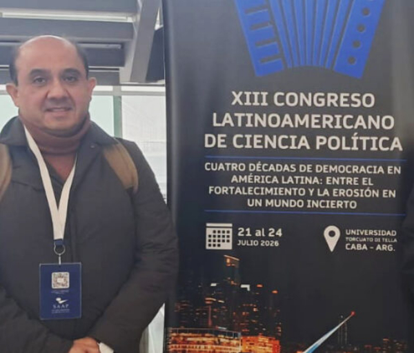 Académicos destacan en Congreso Latinoamericano de Ciencia Política realizado en Argentina